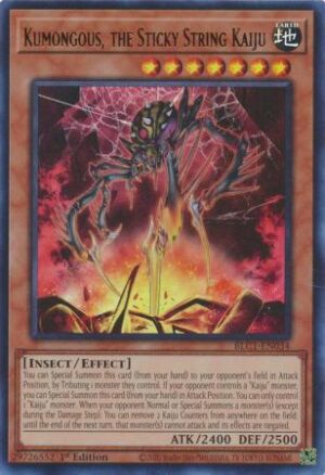 Kumongous, the Sticky String Kaiju - BLC1-EN034 - Ultra Rare