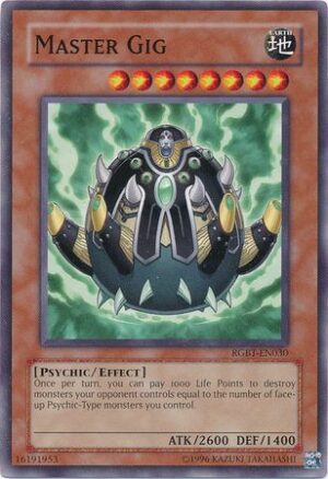 Master Gig - RGBT-EN030 - Common