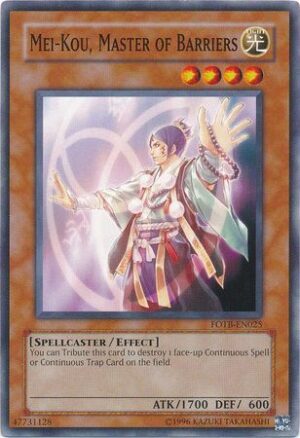 Mei-kou, Master of Barriers - FOTB-EN025 - Common