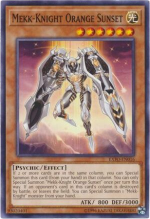 Mekk-Knight Orange Sunset - EXFO-EN016 - Common