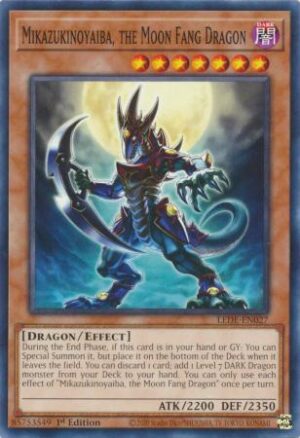 Mikazukinoyaiba, the Moon Fang Dragon - LEDE-EN027 - Common