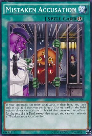 Mistaken Accusation - BOSH-EN068 - Common