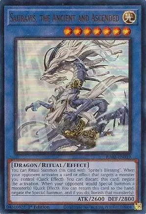 Sauravis, the Ancient and Ascended - RA02-EN019 - Ultra Rare