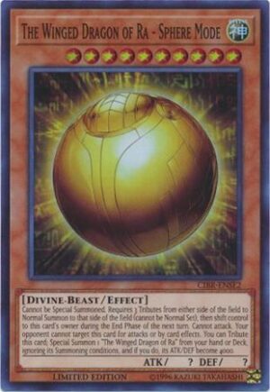 The Winged Dragon of Ra - Sphere Mode - CIBR-ENSE2 - Super Rare (ESP)