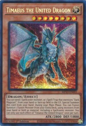 Timaeus the United Dragon - MP23-EN003 - Prismatic Secret Rare