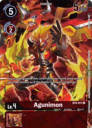 Agunimon (Tamer's Evolution Box 2) - Great Legend (BT4-011 U)