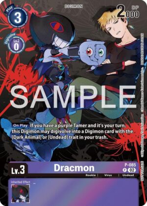 Dracmon - P-085 (Official Tournament Pack Vol.13) - Digimon Promotion Cards (D-PR)