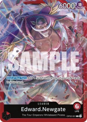 Edward.Newgate (OP02-001) - Starter Deck 15: RED Edward.Newgate (ST-15)