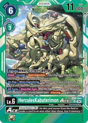 HerculesKabuterimon ACE - Chain of Liberation (EX8-044 SR)