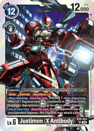 Justimon (X Antibody) - Chain of Liberation (EX8-054 SR)