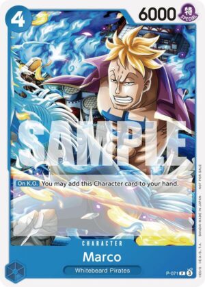 Marco (Two Legends Pre-Release) - One Piece Promotion Cards (OP-PR)