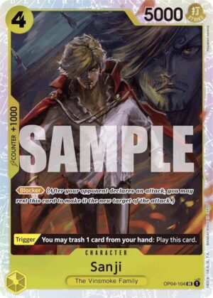 Sanji (Reprint) - Premium Booster -The Best- (PRB-01)(OP04-104 SR)
