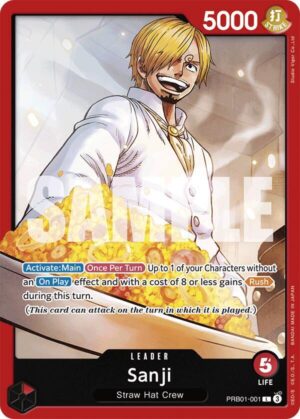 Sanji (PRB01-001) - Premium Booster -The Best- (PRB01-001 L)