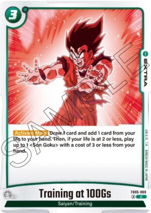 Training at 100Gs - New Adventure (FB05-069 C)