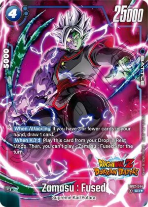 Zamasu : Fused - FB02-044 (Dragon Ball Z Dokkan Battle Alternate Art) - Blazing Aura Alternate Art Reprints (FB02_AR)