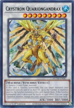 Crystron Quariongandrax - MZTM-EN087 - Rare