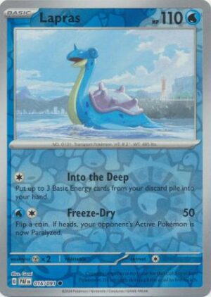 Lapras - 016/091 - Common Reverse Holo