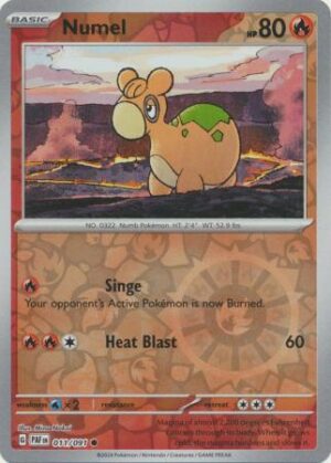 Numel - 011/091 - Common Reverse Holo