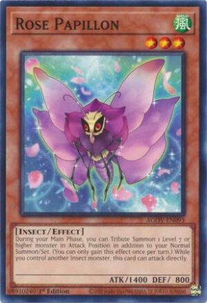 Rose Papillon - AGOV-EN093 - Common