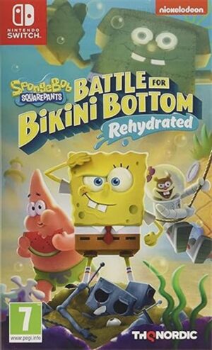 SPONGEBOB BATTLE FOR BIKINI BOTTOM REHYDRATED NINTENDO SWITCH (SELLADO)