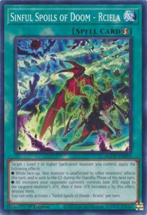 Sinful Spoils of Doom - Rciela - AGOV-EN055 - Common