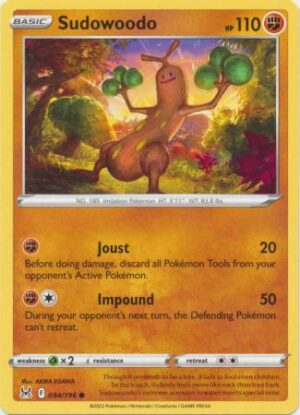 Sudowoodo - 094/196 - Common