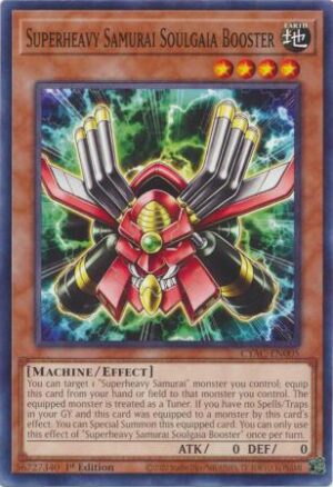 Superheavy Samurai Soulgaia Booster - CYAC-EN005 - Common