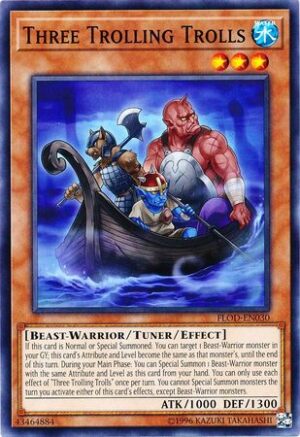 Three Trolling Trolls - FLOD-EN030 - Common