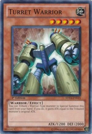 Turret Warrior - 5DS3-EN015 - Common
