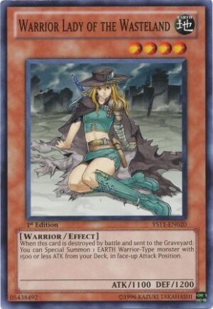 Warrior Lady of the Wasteland - YS11-EN020 - Common