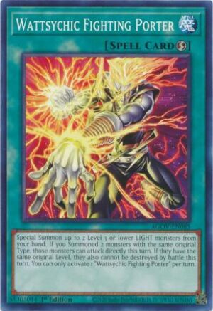 Wattsychic Fighting Porter - AGOV-EN085 - Common