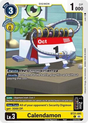 Calendamon - World Convergence (BT21-041 C)
