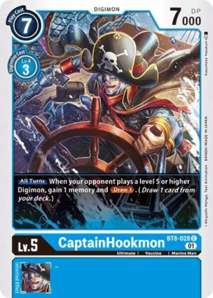 CaptainHookmon - New Awakening (BT8-028 C)