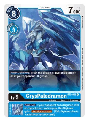 CrysPaledramon - Battle of Omni (BT5-028 U)
