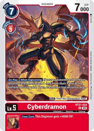 Cyberdramon - World Convergence (BT21-024 U)