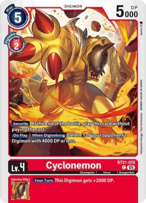 Cyclonemon - World Convergence (BT21-015 C)