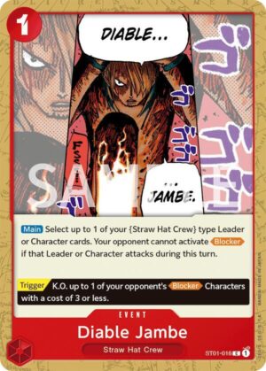 Diable Jambe - Revision Pack Cards (ST01-016 C)