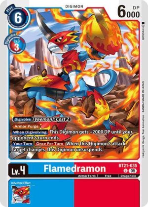 Flamedramon - World Convergence (BT21-035 U)