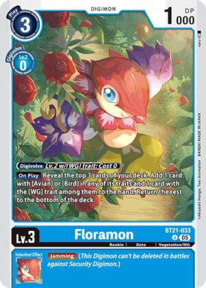 Floramon - World Convergence (BT21-033 U)