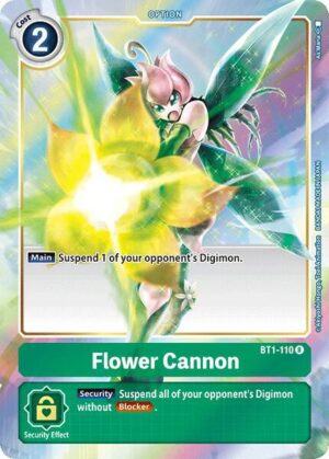 Flower Cannon (Alternate Art) - Release Special Booster 1.0 (BT1-110 R)