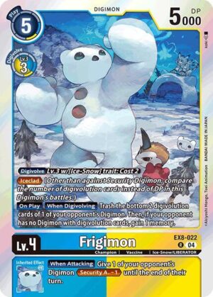 Frigimon - Chain of Liberation (EX8-022 R)