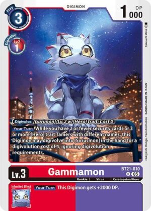 Gammamon - World Convergence (BT21-010 U)
