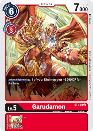 Garudamon - Starter Deck 01: Gaia Red (ST1-08 U)