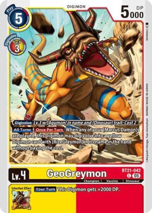 GeoGreymon - World Convergence (BT21-042 C)