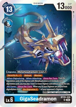 GigaSeadramon - Release Special Booster 2.5 (BT20-028 SR)