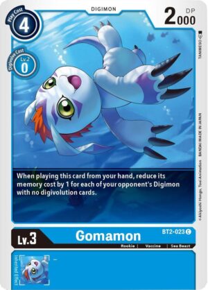 Gomamon - BT2-023 - Release Special Booster 1.5 (BT2-023 C)