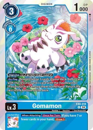 Gomamon - Chain of Liberation (EX8-018 R)