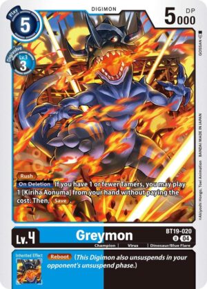 Greymon - Release Special Booster 2.5 (BT19-020 U)