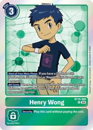 Henry Wong - Release Special Booster 2.5 (BT19-085 R)