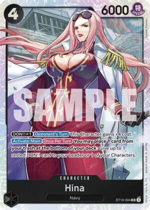 Hina - Starter Deck 19: BLACK Smoker (ST19-004 SR)